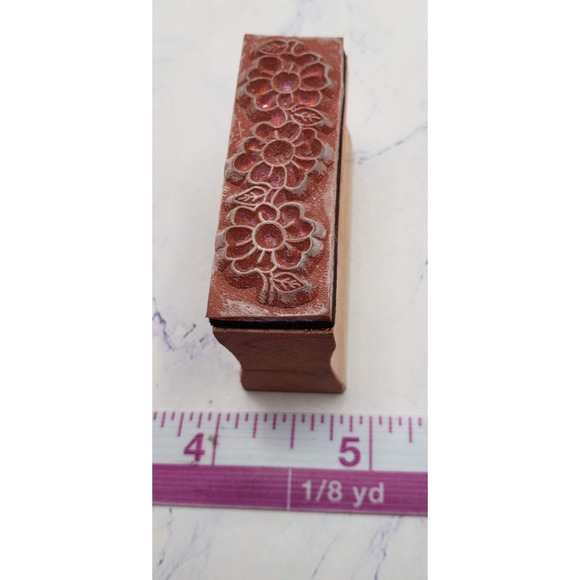 Lot of 10 Random Wood Mounted Rubber Stamps Hearts Spring Sayings - Picture 11 of 16